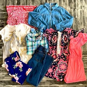 Girls Clothes Size Youth 10 & 12 Large VGUC